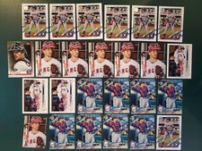 JASON CASTRO - Lot of (25) cards - 2018-22 Topps ANGELS TWINS ASTROS