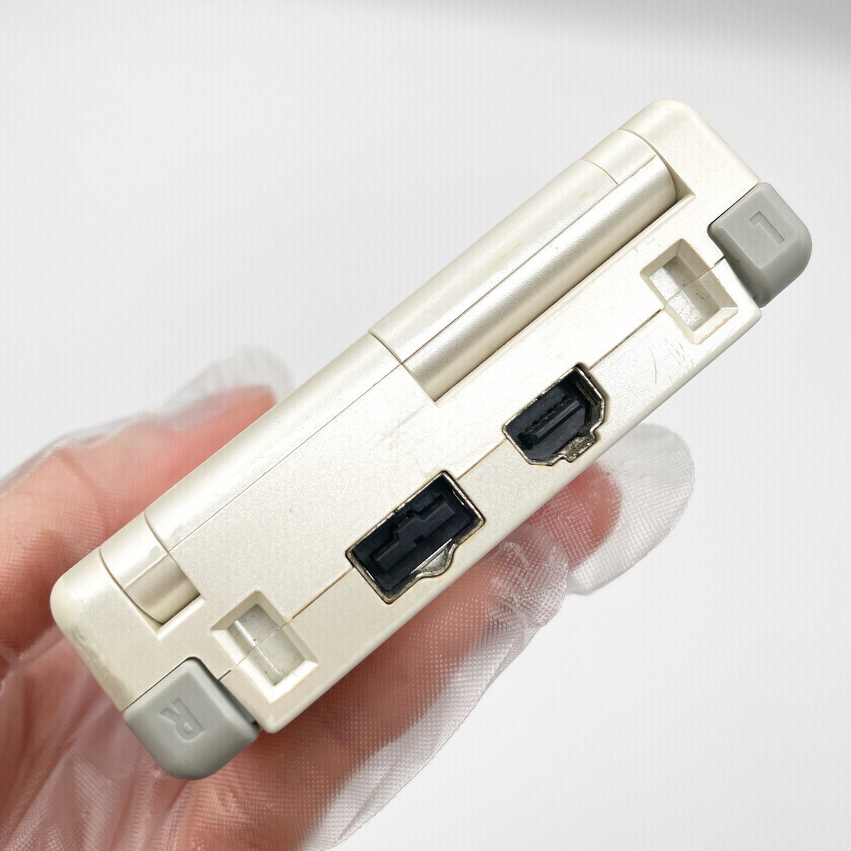 Nintendo GameBoy Advance SP Pearl White Console Only GBA SP Nintendo GameBoy Advance SP Pearl White Console Only GBA SP