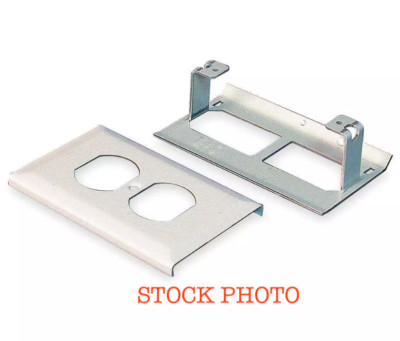 (Lot of 3) Legrand 3ZA20 3000 Series Raceway Duplex Receptacle Cover ...