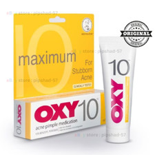 1x New OXY 10 25g - 10 Benzoyl Peroxide Stubborn Acne Pimple - Maximum Strength