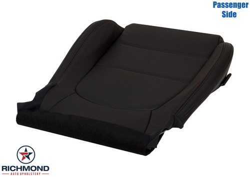 2013-2015 Mazda CX5 Grand Touring-Passenger Side Bottom Leather Seat Cover Black - Picture 4 of 17
