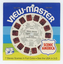Wall Drug the Ice Water Store Wall South Dakota GAF View-Master Reel 1A-4901