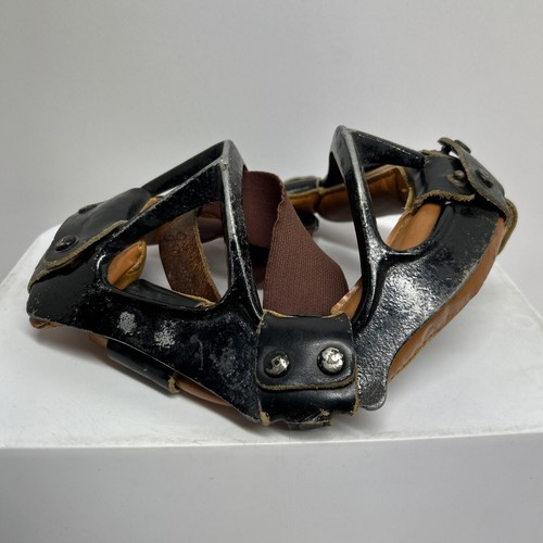 đŸ”¥Maschera da Baseball Vintage Catchers - Inizio '900 - Oggetto da Collezione Buone Condizioni - Foto 7 di 10