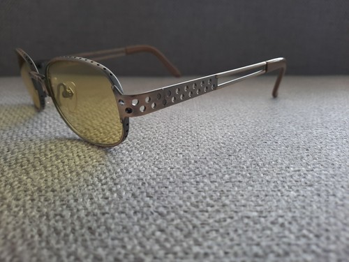 Jean Paul Gaultier JPG Vintage Sunglasses 56-7115 Color Antique Bronze Yelow LNS