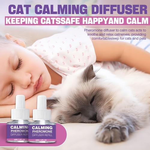 Cat Calming Pheromone Diffuser 6 Pack - 48ml.. - Picture 2 of 7