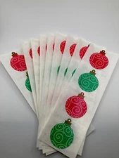 Mrs. Grossman’s Lot Of Of 10 Strips ORNAMENTS Stickers