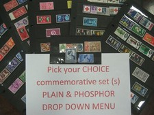 PICK YOUR CHOICE Use Drop Menu!! COMMEMORATIVE 1924-1970 PLAIN + PHOS + Yearset