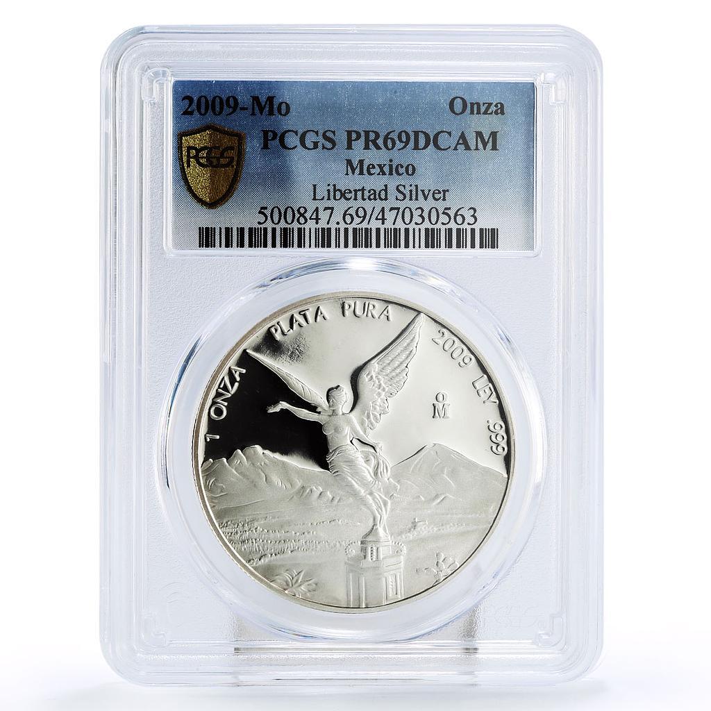 Mexico 1 onza Libertad Angel of Independence PR69 PCGS