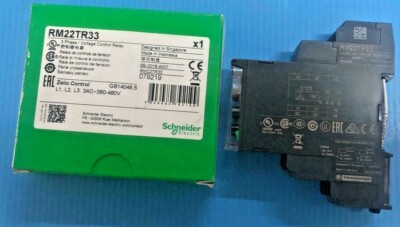 Relais De Contrôle De Phase Schneider RM22TR33 Neuf - Fabriqué En France