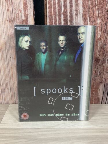 Spooks série complète 3 coffres DVD coffres 5 disques félicitations BBC TV drame neuf scellé - Photo 1/3