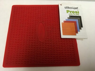 LOT OF 6 SILIKOMART SILICONE 7'' X7''  PRESI OR MISS HOT  SOLD SEPARATE/ ITALY