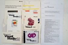 Microsoft Visual Studio Professional 6.0 PRO FULL VERSION Windows BASIC C++ J #1