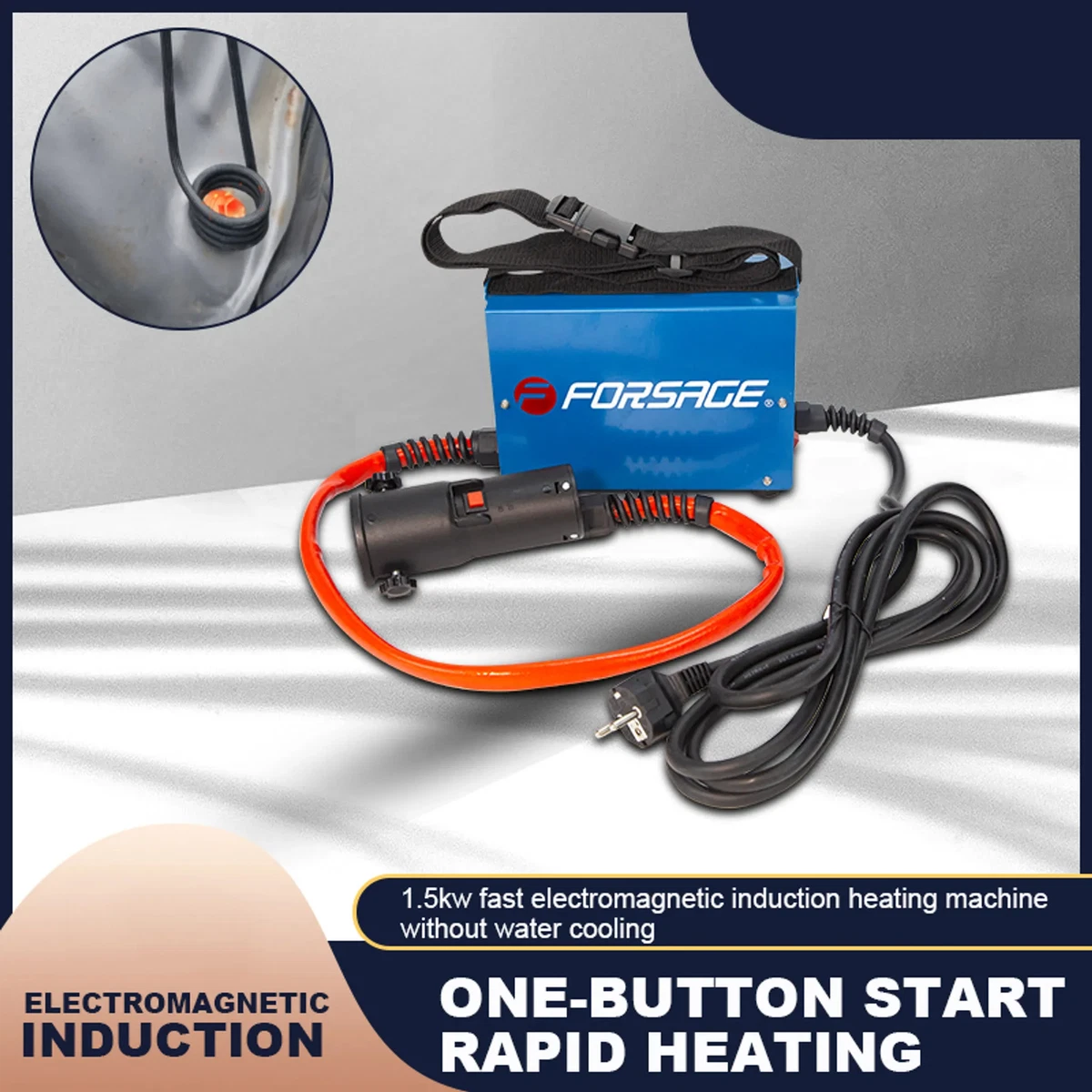 1500W High Frequency Electromagnetic Induction Heater SilverGold Melting  Furnace 964142878081 | eBay