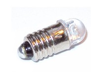 LED für Fassung E5,5 * 3,5V bis 4,5V weiß, warmweiß