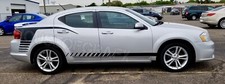 Quarter Hockey  Rocker stripe stripes decal graphics Fit 2008-2013 Dodge Avenger