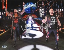 Luke Gallows Karl Anderson Signed WWE 11x14 Photo BAS Beckett COA Bullet Club 5