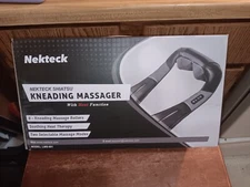 Nekteck Shiatsu Kneading Massager Heat 2 Massage Modes Model LMS-801 