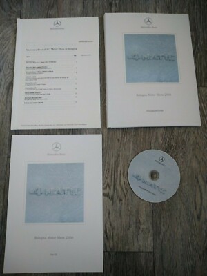 Mercedes Benz A CL GL 63 AMG SLR 722 4MATIC 4 Matic Brochure Press Release 2006