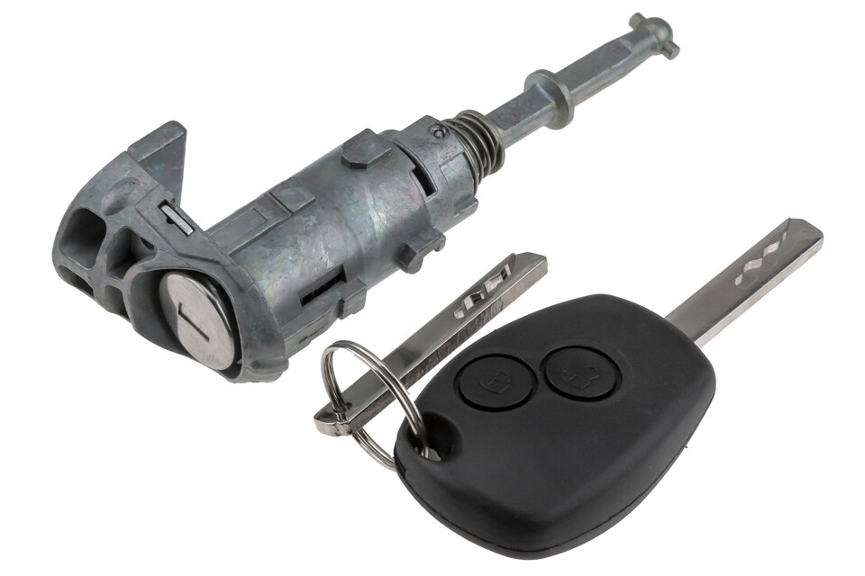 Barillet de porte avant Kangoo II 7701209834 serrure de rechange Grand Kangoo 2008 2009 2010 2011