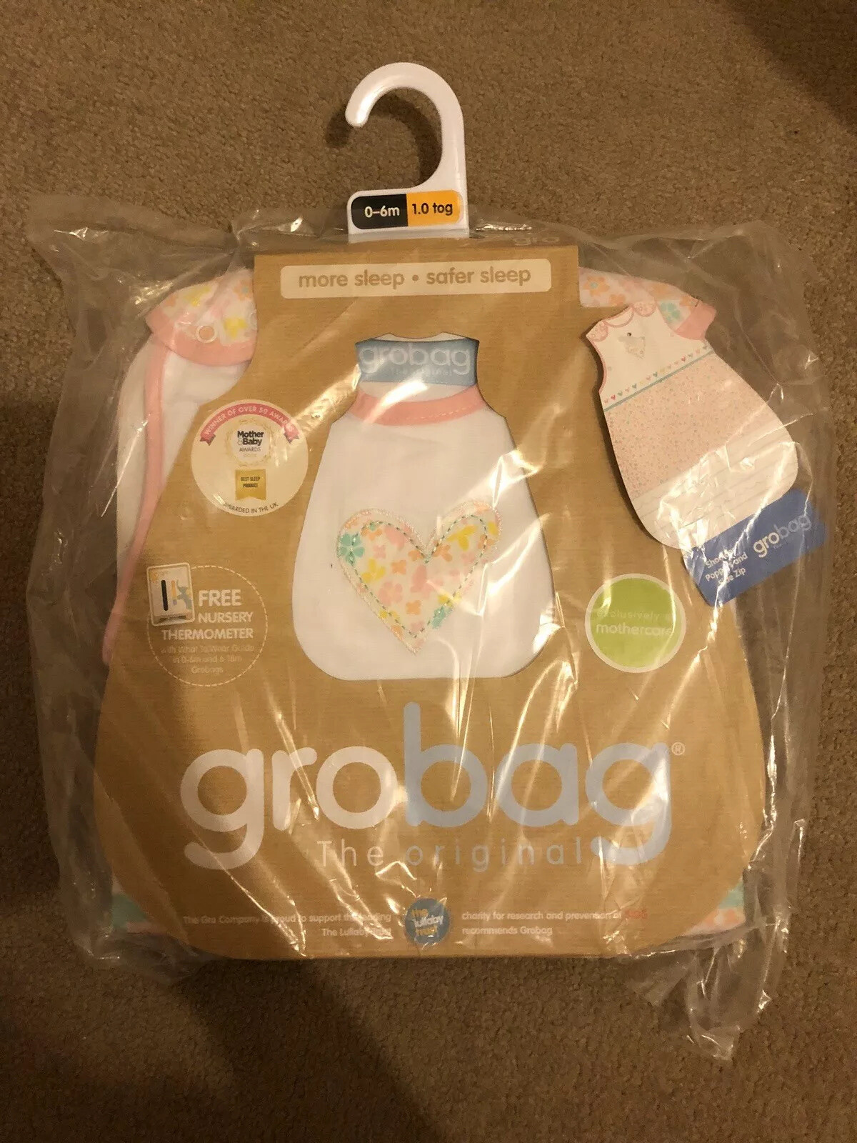 gro company 1 tog sleeping bag
