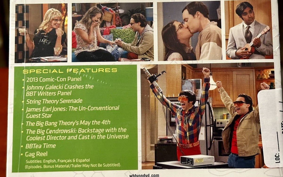 The Big Bang Theory: The Complete Seventh Season DVD 2013