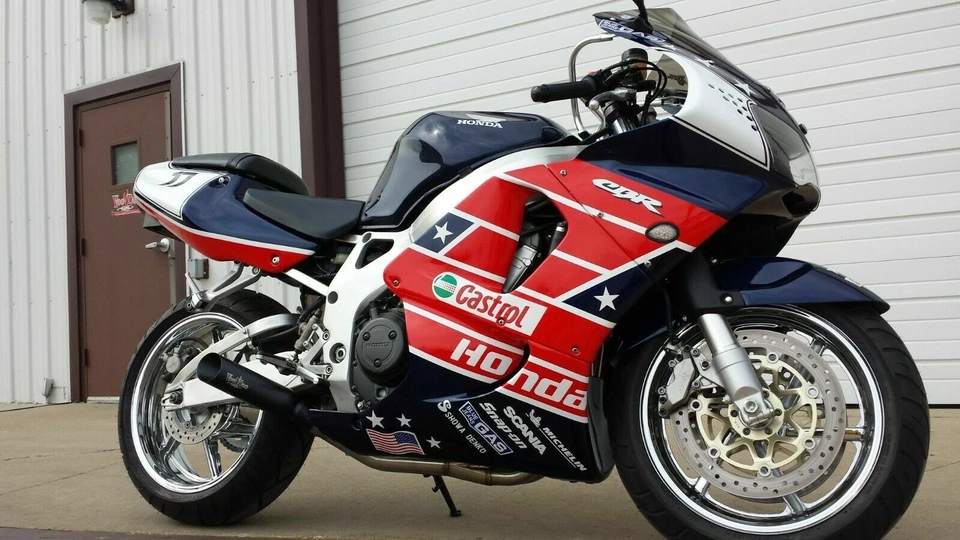 Escape vudú Honda CBR 900RR 1993-1999 4:1 sistema completo Shorty negro CBR900RR Foto 2 de 2