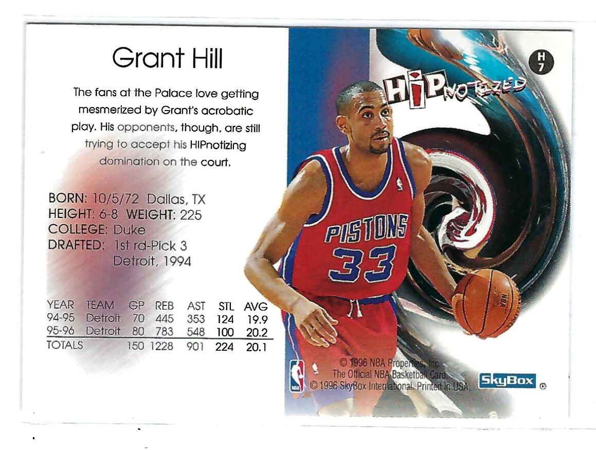 その他 96-97 BB Atomic Refractor Grant Hill 96-97 BB Atomic Refractor Grant Hill