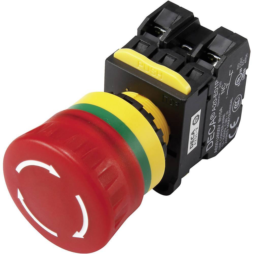 DECA A20L-V4E02Q7R Не входит в комплект поставки контактного элемента 240 Вперем тока 6 А 2 шт 3690₽