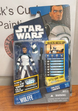 Star Wars Commander Wolffe Clone Wars Collection CW48 104th Battalion 3.75