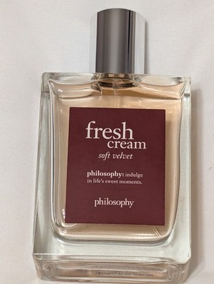 Philosophy Fresh Cream Soft Velvet EDT 2oz NWOB
