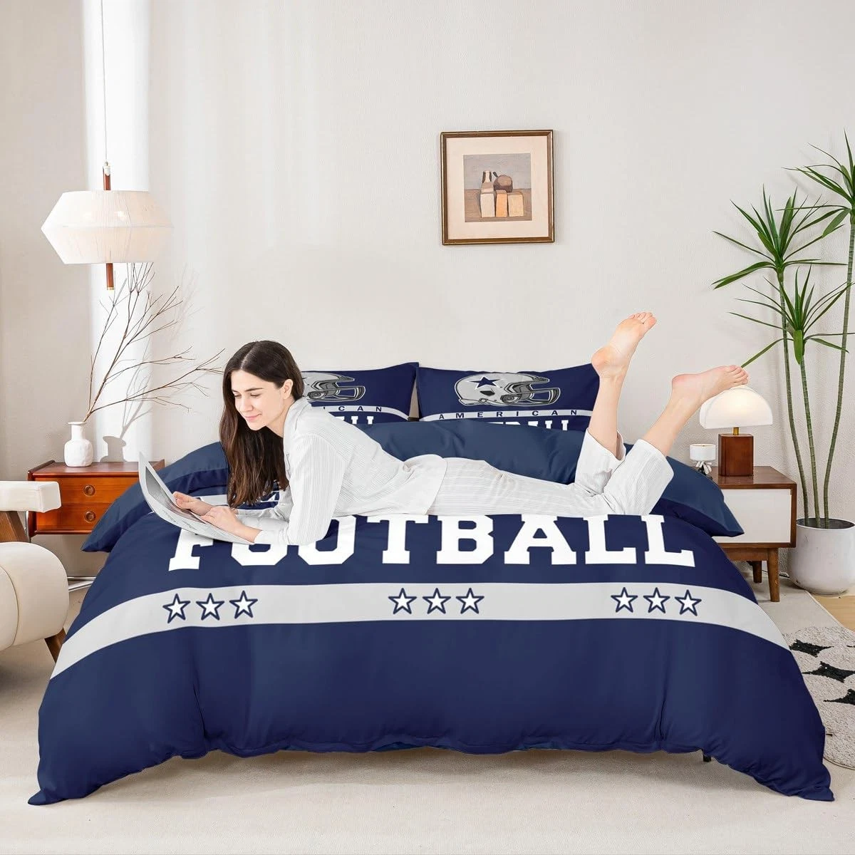 American Football Boys Bedding Set