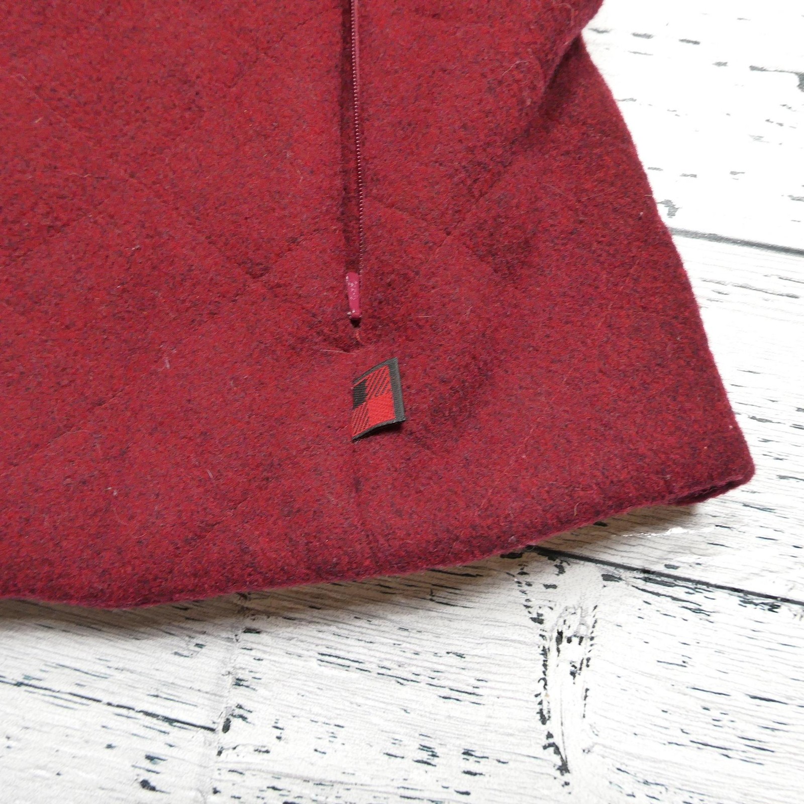 Woolrich Jacket Womens Small Ruby Heather Red Woo… - image 4