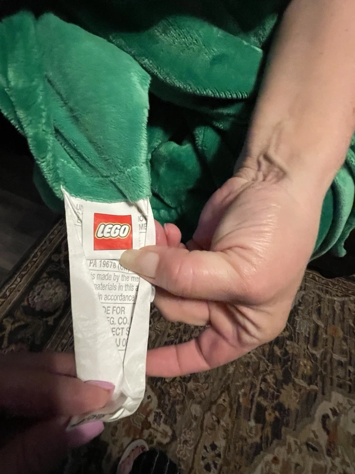 Lego Nijago manta con cabeza de almohada Foto 4 de 4