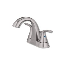 OakBrook Brushed Nickel Two-Handle Bathroom Sink Faucet 4 in 67603W-6104