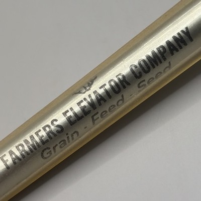 VTG Ballpoint Pen FARMERS ELEVATOR COMPANY Sciota Illinois IL