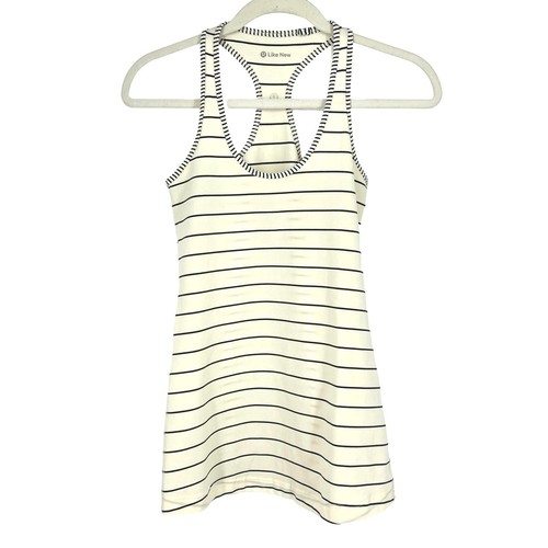 Lululemon Cool Racerback Tank in Slalom Stripe Angel Wing Size XS - Picture 8 of 8