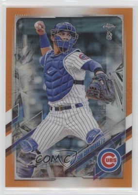 2021 Chrome Ben Baller Edition Orange Refractor 11/25 Willson Contreras #52 17a3