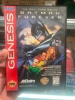 Batman Forever Sega Genesis Original Complete CIB