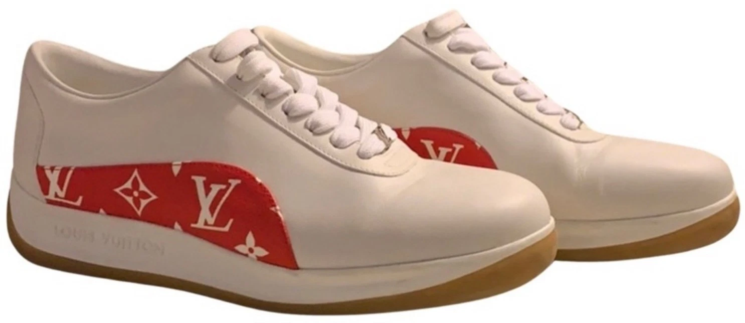 し*ん様 supreme Supreme x Louis Vuitton Sport Sneaker Monogram Red for sale | eBay