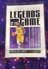 2020-21 Panini NBA Hoops - Legends of the Game LeBron James #1 /699 Mint condit