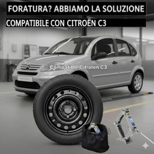 Platzsparend Notrad Citroën C2 125/70 R15 2003–2009 Mit Cric Und Fall