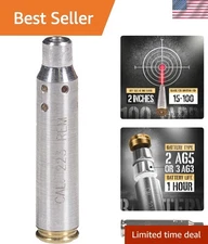 Red Laser In-Chamber Boresight - Accurate Sighting Tool for Hunters and Shooters