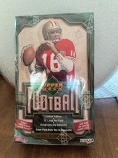 1992 Upper Deck Football Factory Sealed Wax Box