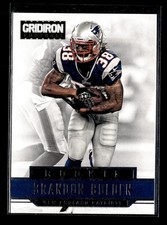 Brandon Bolden RC: 2012 Gridiron Rookie Card #300. rookie card picture