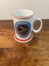 Vintage Raytheon Hughes Kongsberg 1970s Hawk AMRAAM Missile Project Coffee Mug