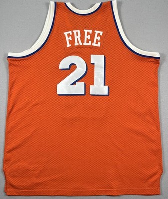 Authentic Cleveland Cavs World B. Free Jersey Size 54 1985-1986