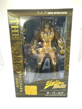 Medicos SAS Il Mondo ORO CHIARO ver. Figurina JoJo Limited WF2026 dal Giappone NUOVA