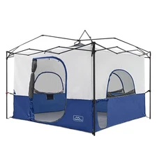 Camping Inner Tent, Converts 10'x10' Straight Leg Pop Up Canopy into Camping ...