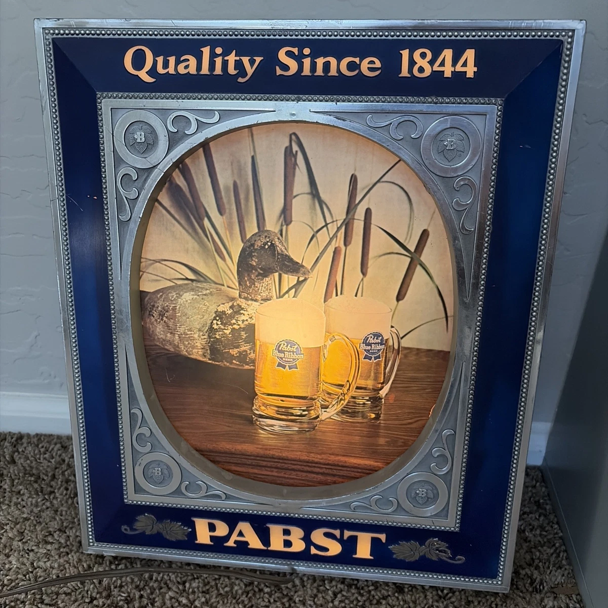 Pabst Blue Ribbon Light for sale | eBay
