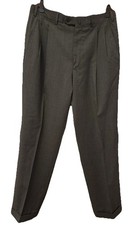 Ermenegildo Zegna 100 Wool Dress Pants 34R - Italian Luxury Wool - Tailored